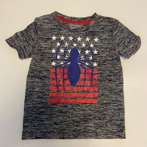 Boys Size 5 Spider-Man Shirt Spider-Man Active Tee